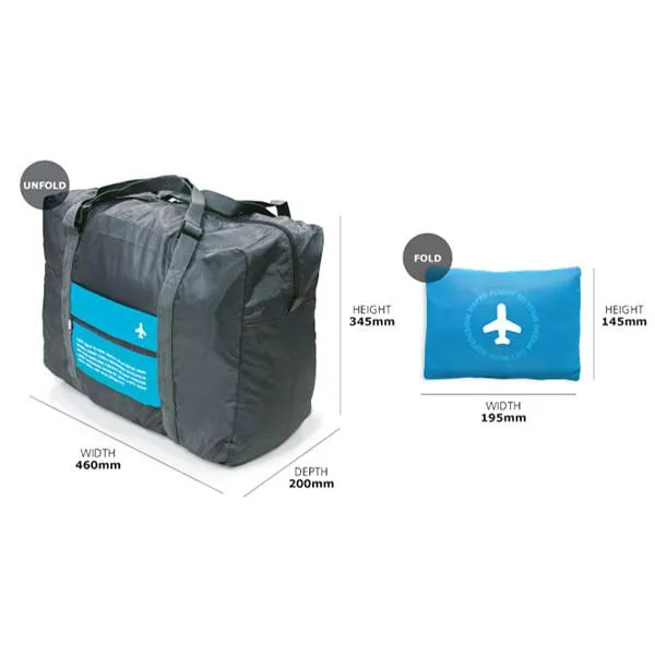 Waterproof Expandable Folding Travel Bag (32L) - Assorted Colors