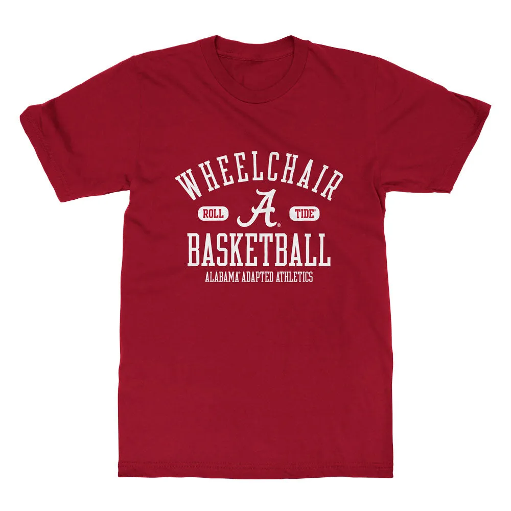 Wheelchair Basketball Retro Arch