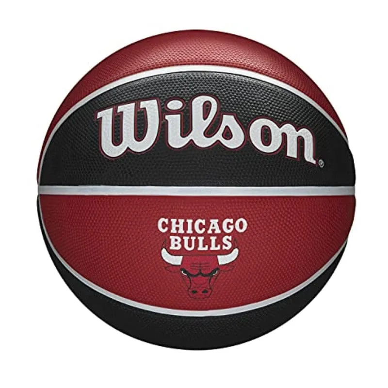 Wilson NBA Team Tribute Basketball Chicago Bulls Size 7 WTB1300XBCHI