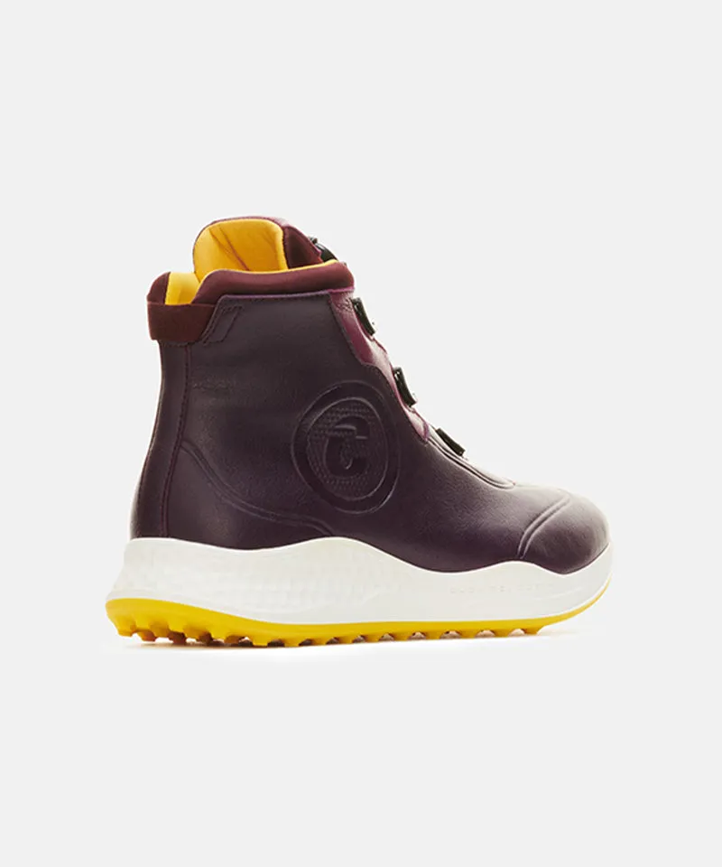 Women's Golf Shoes Toscana - Aubergine / Yellow