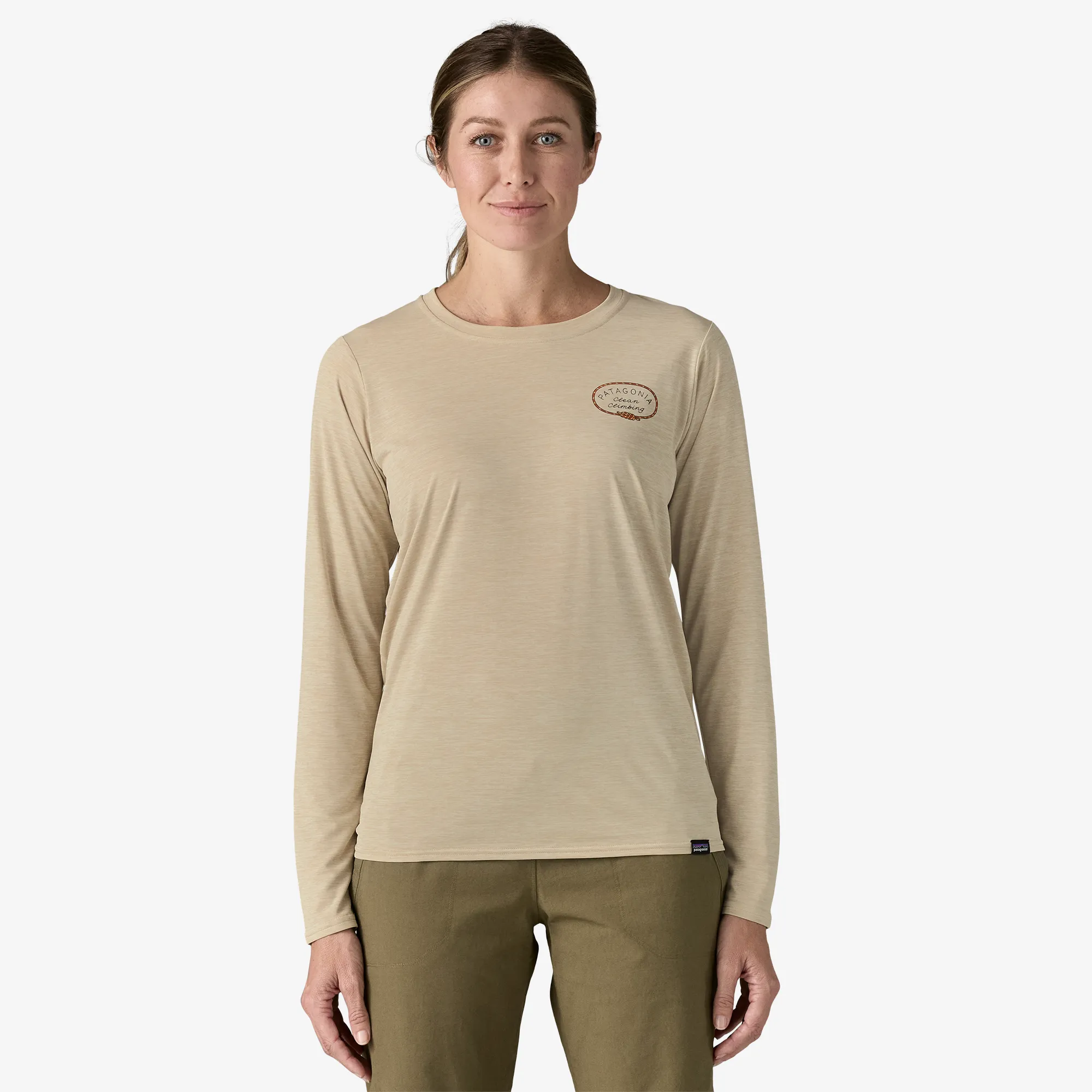 Women's Long-Sleeved Capilene® Cool Daily Graphic Shirt - Lands