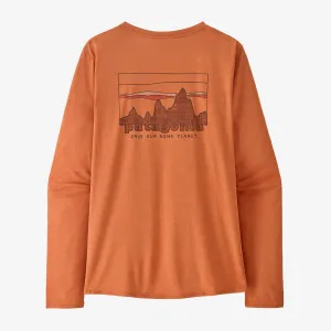 Women's Long-Sleeved Capilene® Cool Daily Graphic Shirt