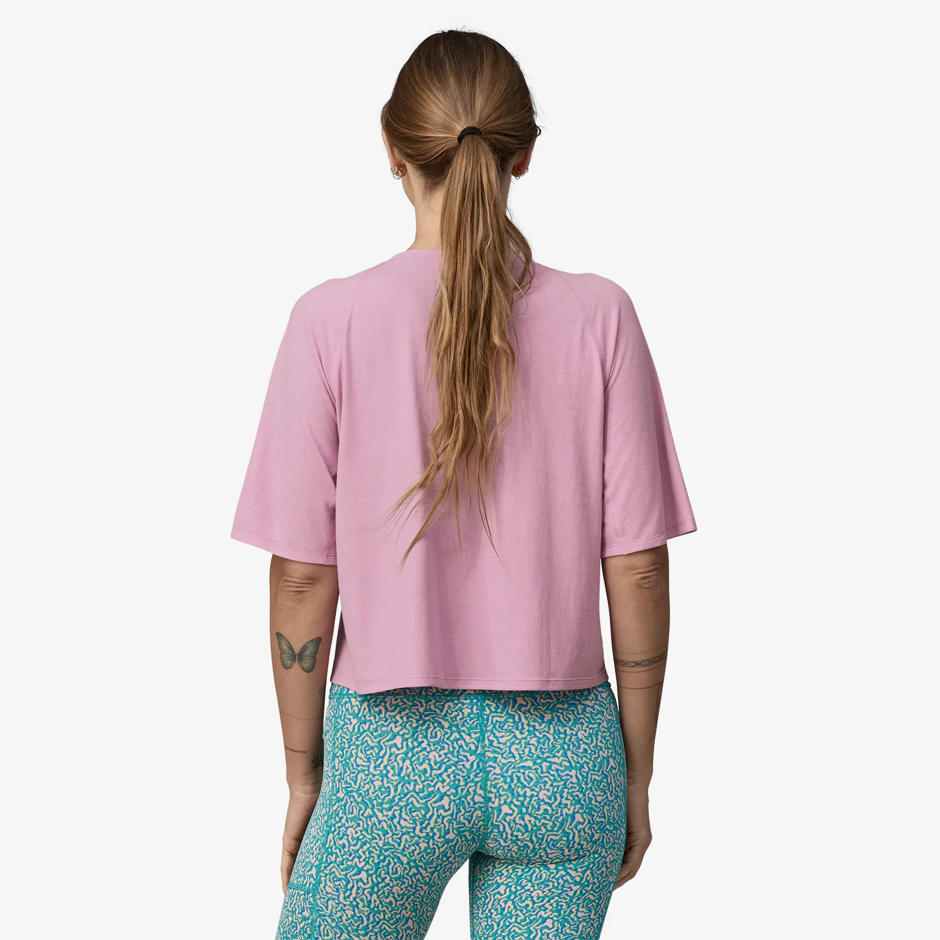 Women's Short-Sleeved Capilene® Cool Trail Cropped Shirt