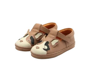 Xan Exclusive Shoes | Calico Cat | Hazelnut Leather