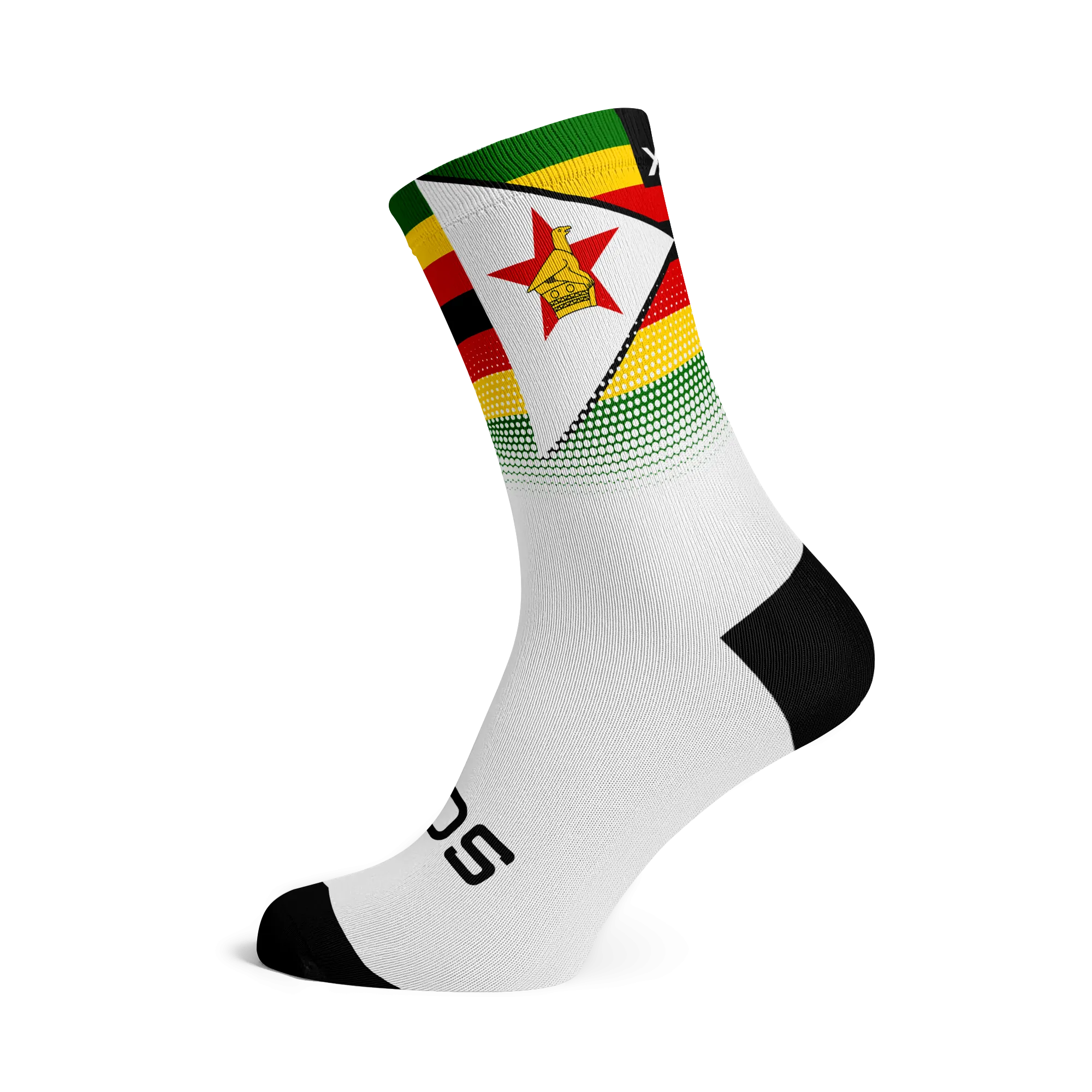 Zimbabwe Flag Socks