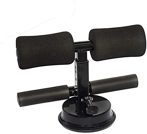 ZIVIK Sit-ups Assistant Device, Upgraded Sit-up Fitness Equipment Muscle Exercise Abdominal Device Portable Sit Up Bar with Foam Padded for Floor 3 Positions for Abs Home Workout(Black)