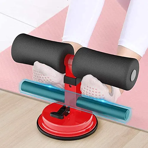 ZIVIK Sit-ups Assistant Device, Upgraded Sit-up Fitness Equipment Muscle Exercise Abdominal Device Portable Sit Up Bar with Foam Padded for Floor 3 Positions for Abs Home Workout(Black)